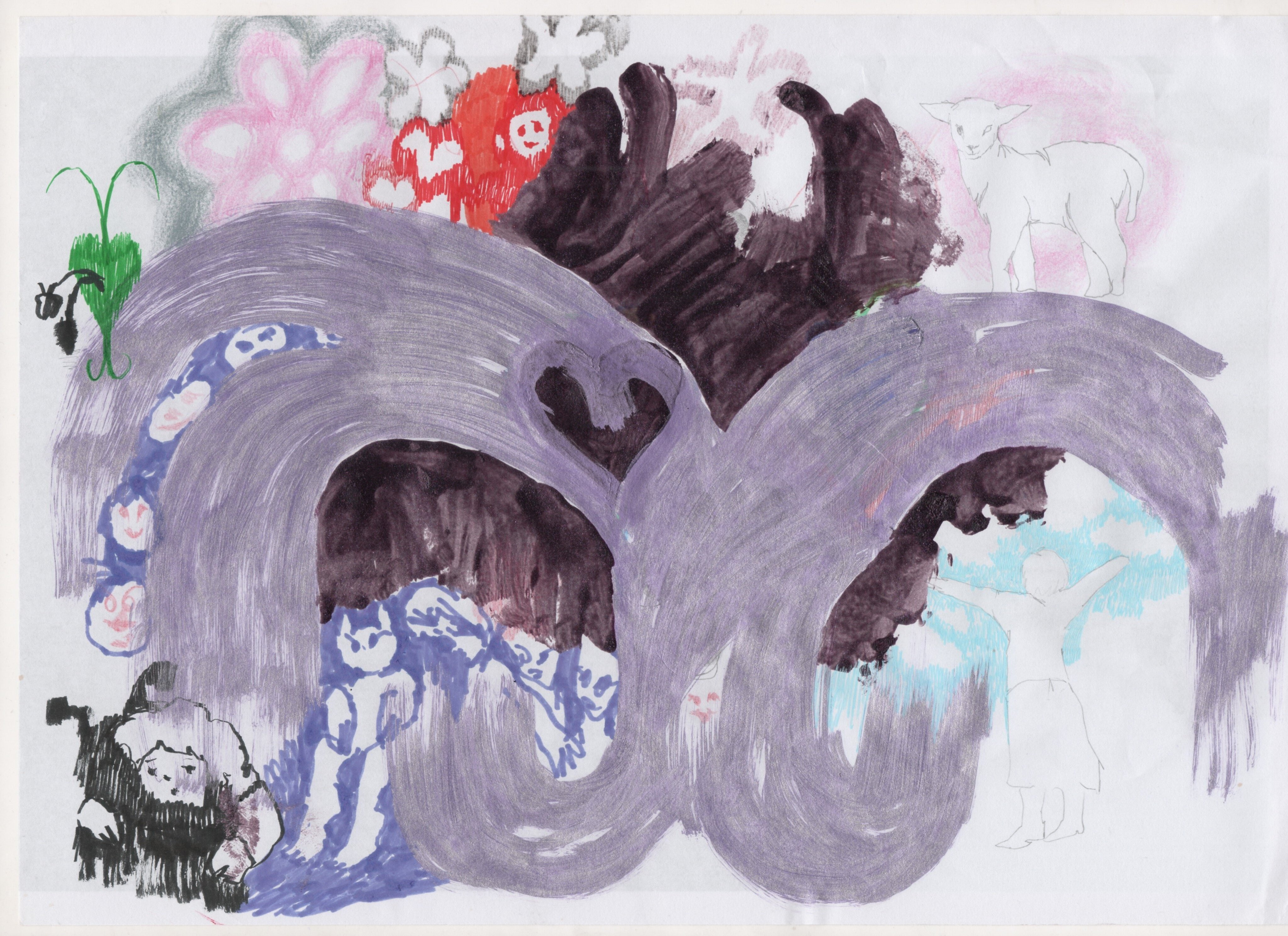 purple swirl